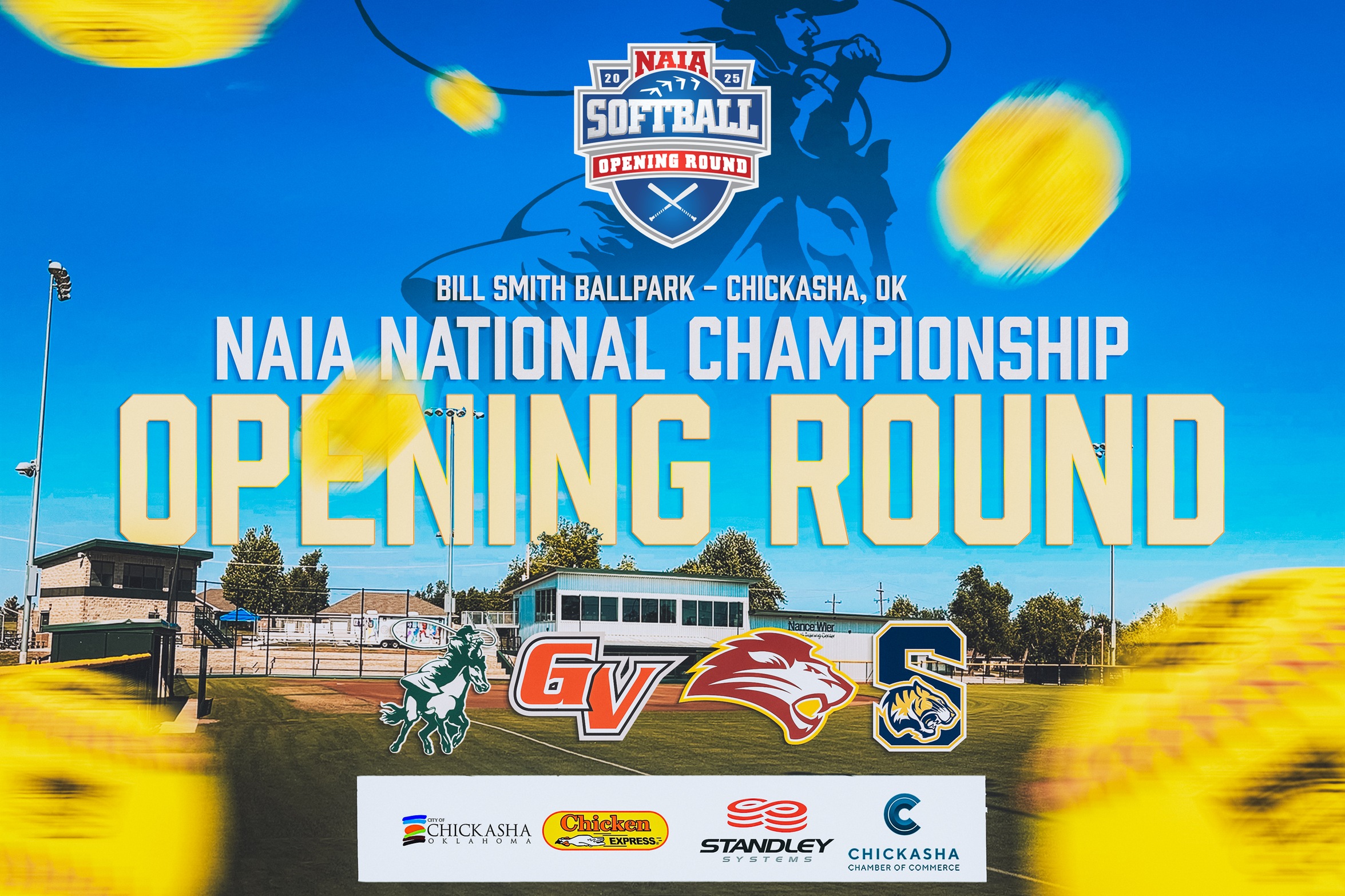The Field is Set as No. 1 USAO Hosts the 2025 NAIA Softball Opening Round