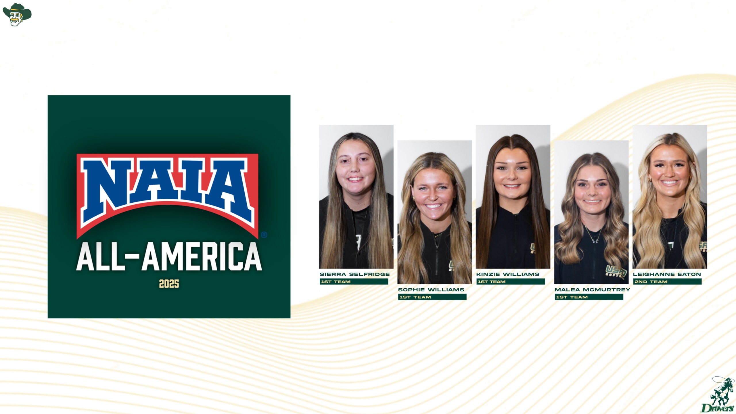USAO Softball Sets Program Record with Five NAIA All-American Selections