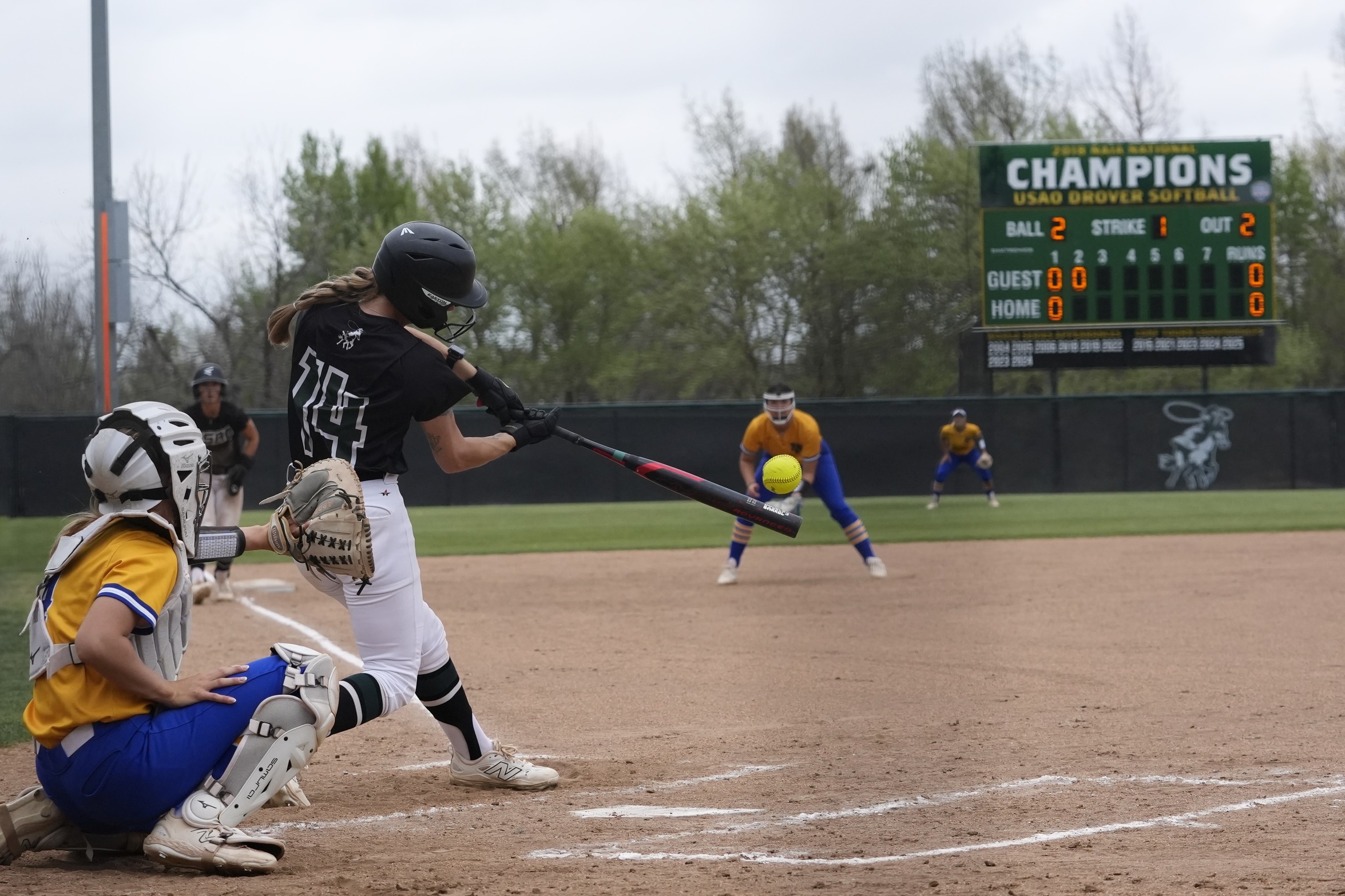 #7 USAO Outscores #2 OCU 19-2 in Double Header Sweep